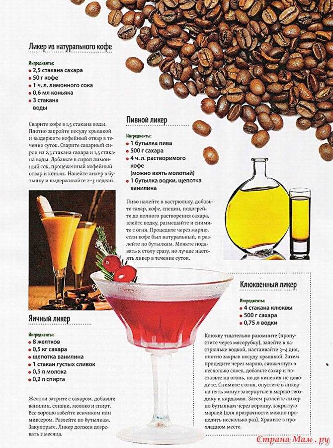 Кофейный ликер: 13 рецептов в домашних условиях