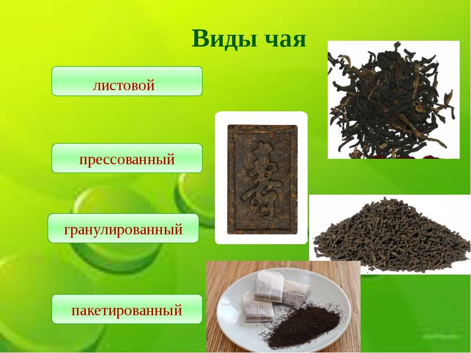 Технология производства гранулированного чая и его особенности