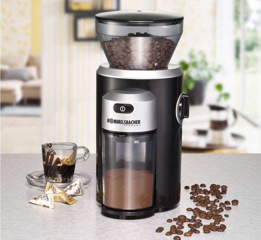 Жерновая кофемолка