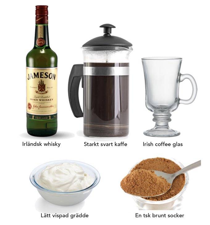 Рецепты кофе по-ирландски и нюансы употребления