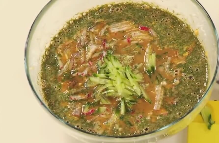 Как приготовить окрошку на квасе