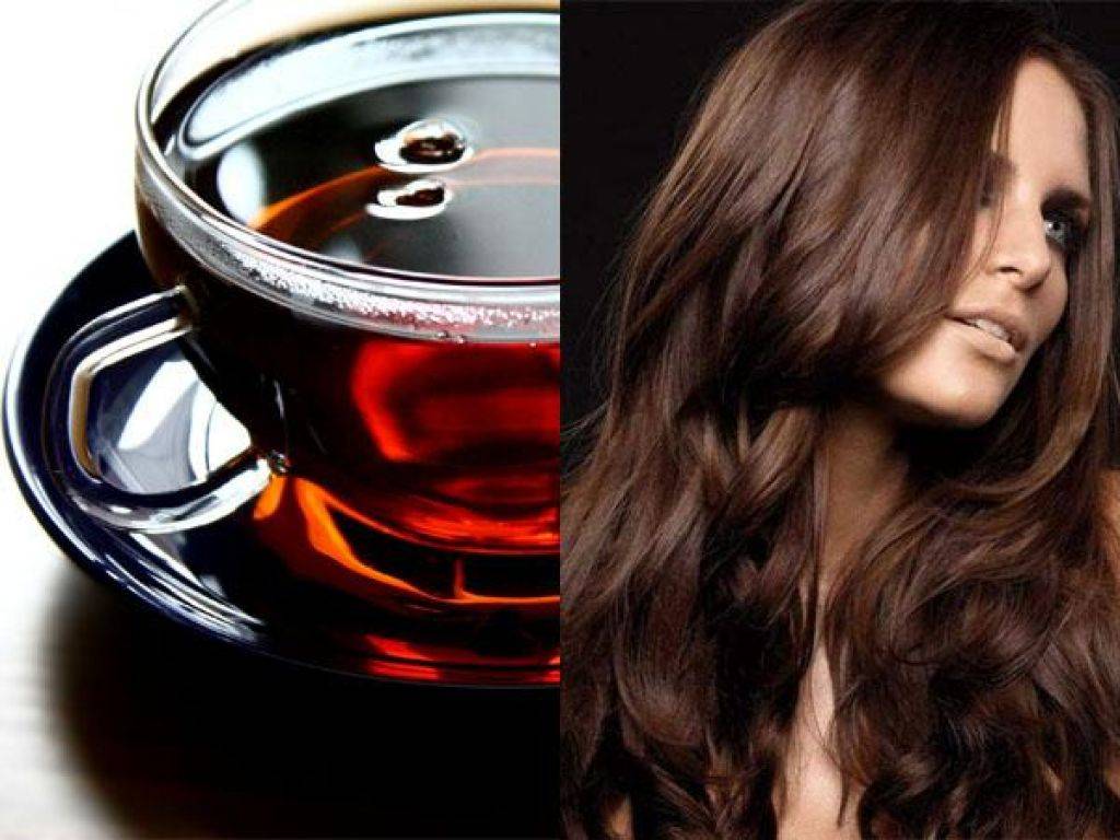 Как правильно покрасить волосы черным чаем?