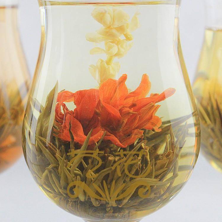 Китайский связанный чай (цветочный): что это, польза для привлекательности