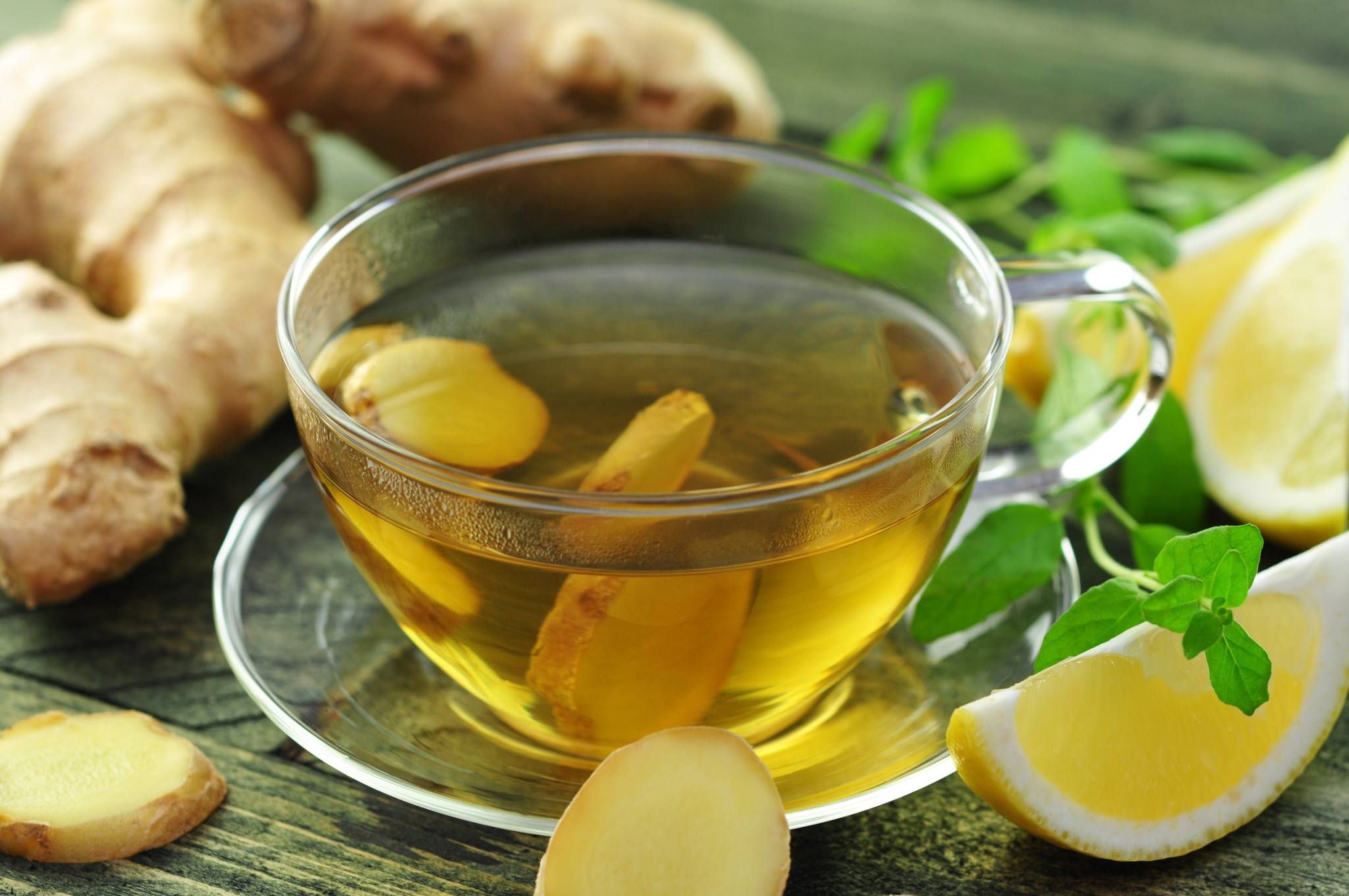 Имбирный чай для похудения, рецепт с имбирем и лимоном