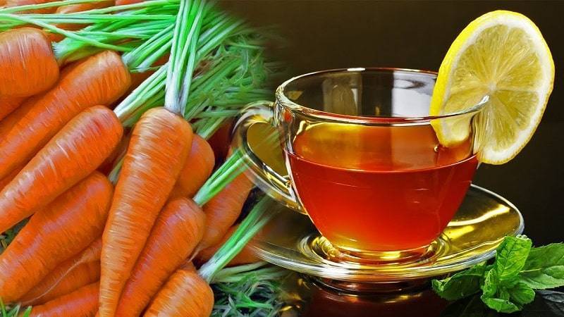 Зачем пить морковный чай