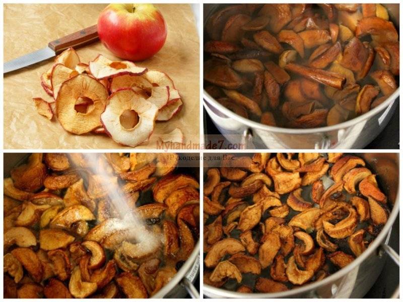 Компот из сушеных яблок – 7 вкусных и полезных рецептов