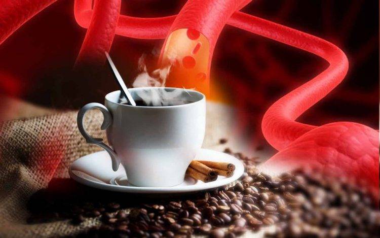 Как кофе влияет на сосуды