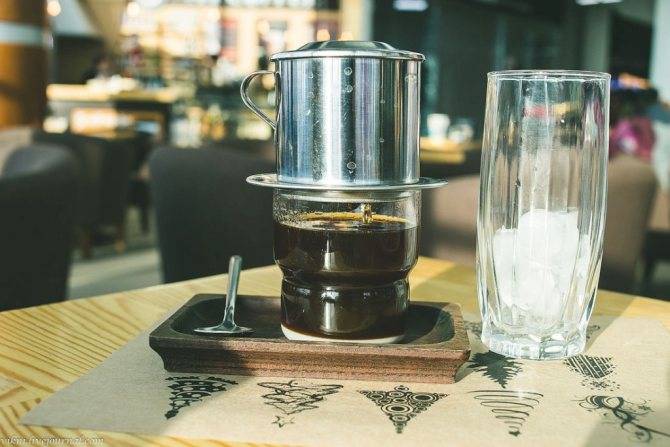 Как приготовить кофе по-вьетнамски