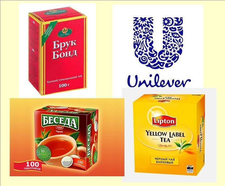 Чаи «беседа» — известнейшая марка компании «unilever»
