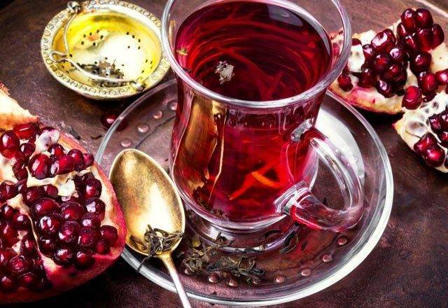 Польза и вред гранатового чая из Турции