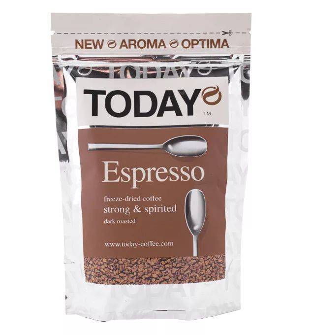 Обзор полного ассортимента кофе марки today (espresso, green, pure arabica, in-fi кофе)