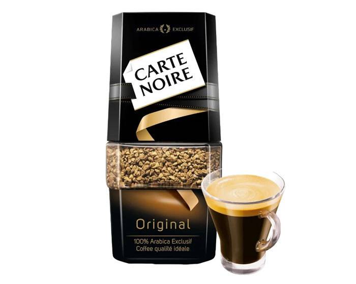 Кофе "carte noire" и кофе "чёрная карта"
