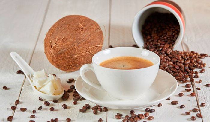 Кофе и кокосовое молоко – торжество вкуса