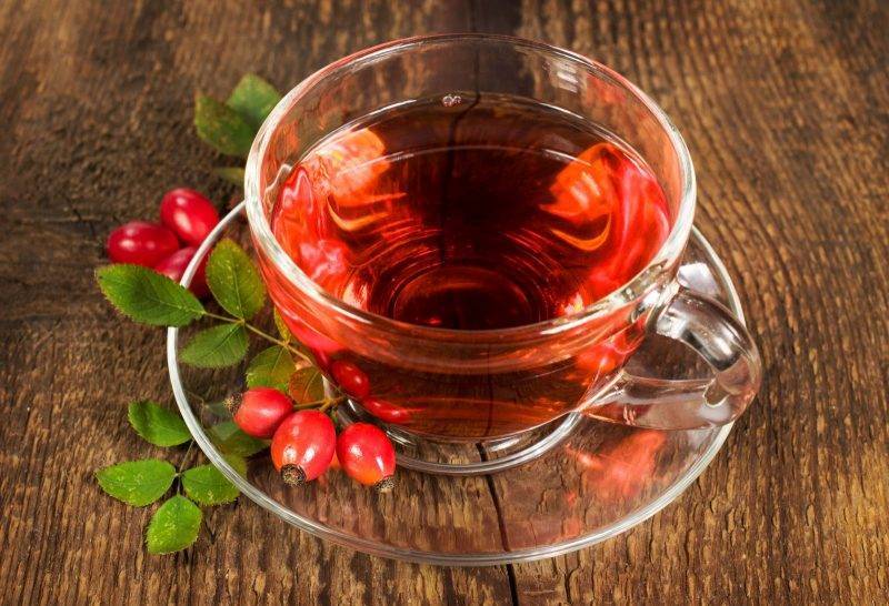 Чай с малиной при температуре 37-38 польза и вред