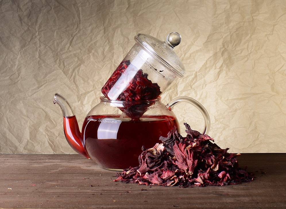 Как правильно заваривать чай каркаде: рецепты приготовления