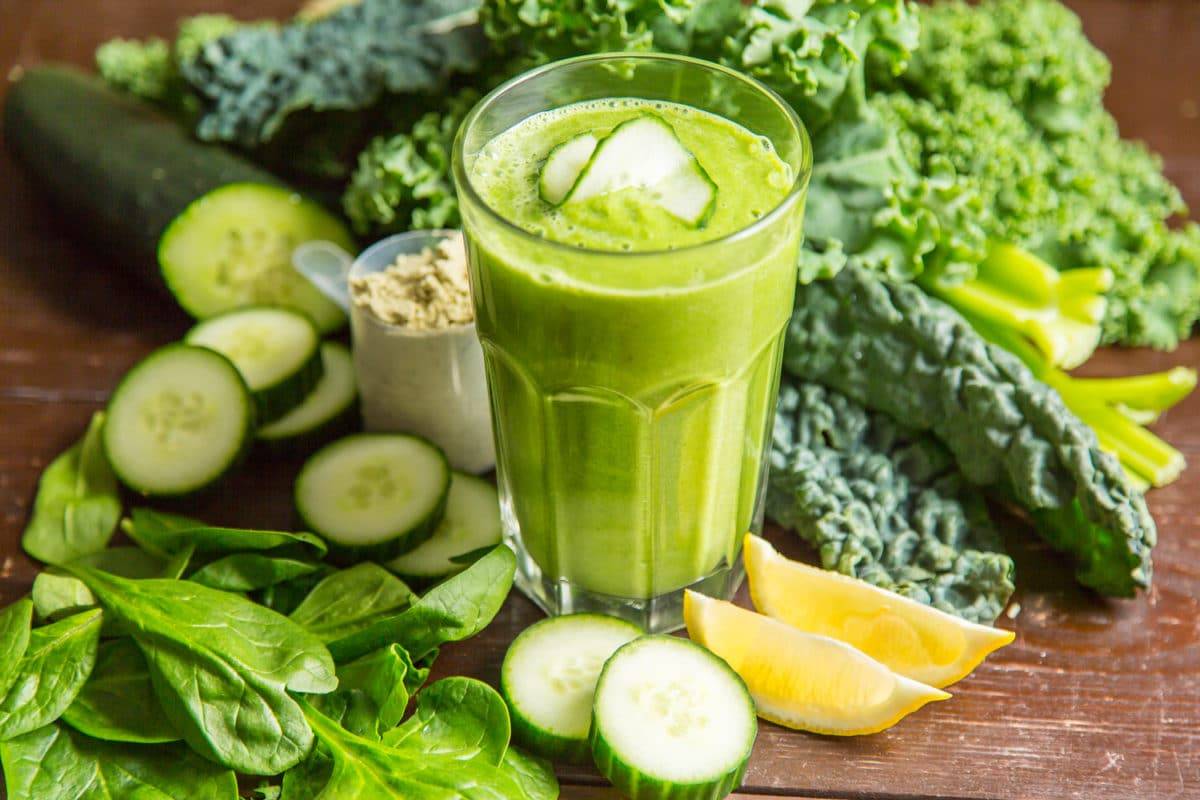 Зеленый коктейль — рецепты для похудения и здоровья