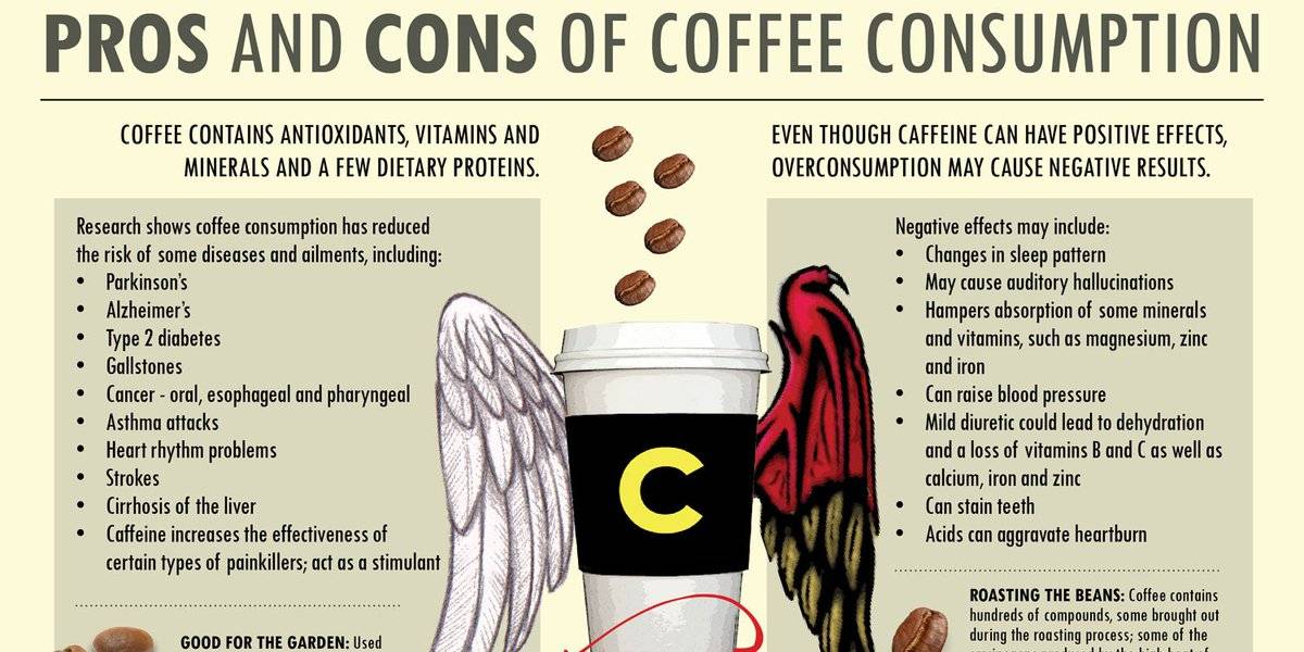 Кофе - польза и вред для здоровья, состав и влияние на организм человека