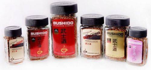 Ассортимент и описание кофе торговой марки Бушидо