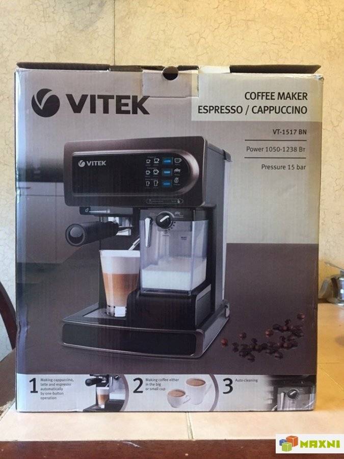 Как приготовить кофе в кофеварке vitek grace