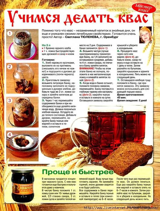 ✅ квас из ржаного солода – пошаговый рецепт - обедспб.рф