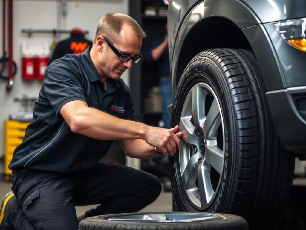 tire fitting services фото