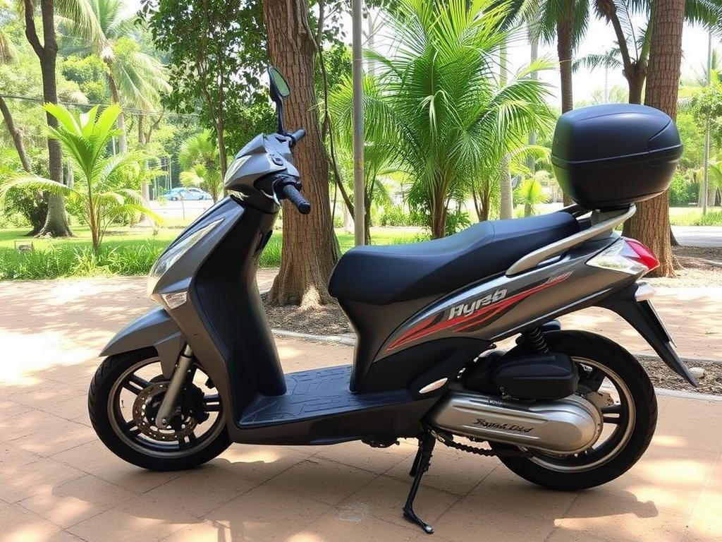 Scooter rental in Phuketфото