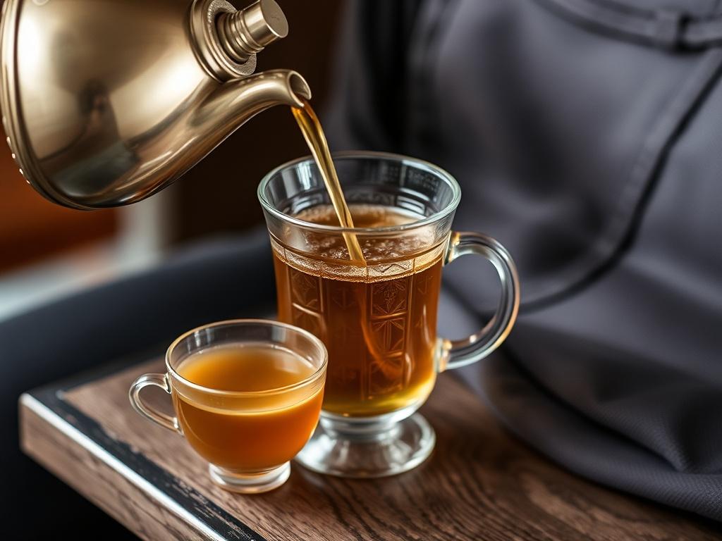 Brewing Ivan tea Brewing Ivan teaфото