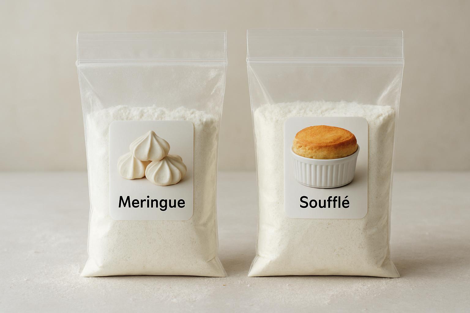 Сухие смеси для выпекания безе и суфле: как выбирать, готовить и доводить до идеала