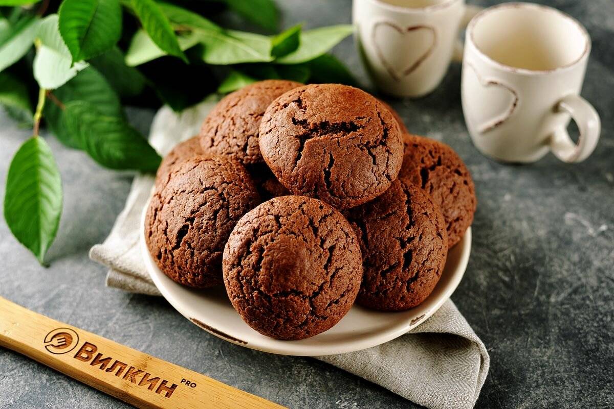 Шоколадное печенье - 10 рецептов в домашних условиях с пошаговыми фото