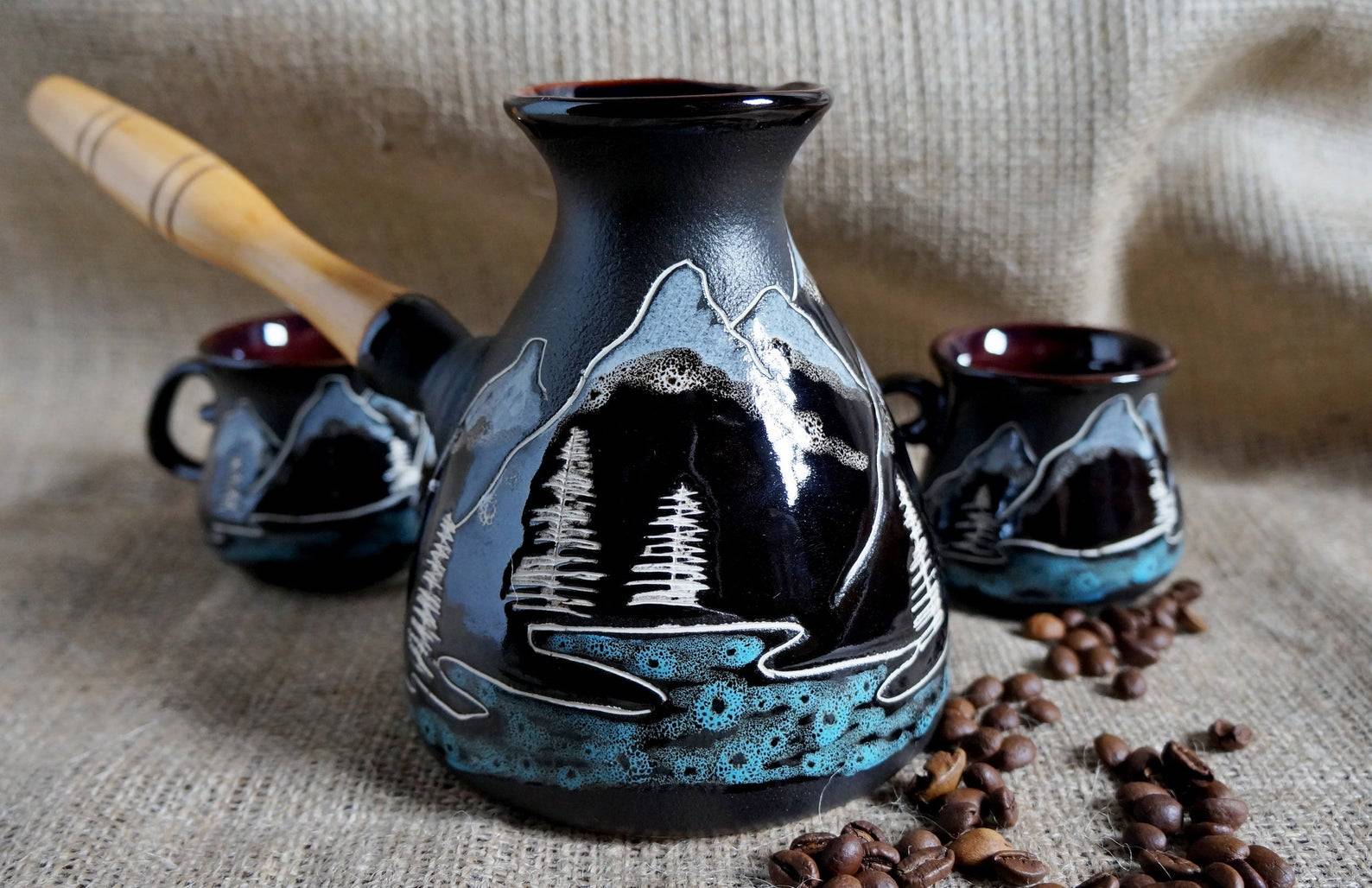 Все о керамической турке от обзора моделей до правил ухода за ней