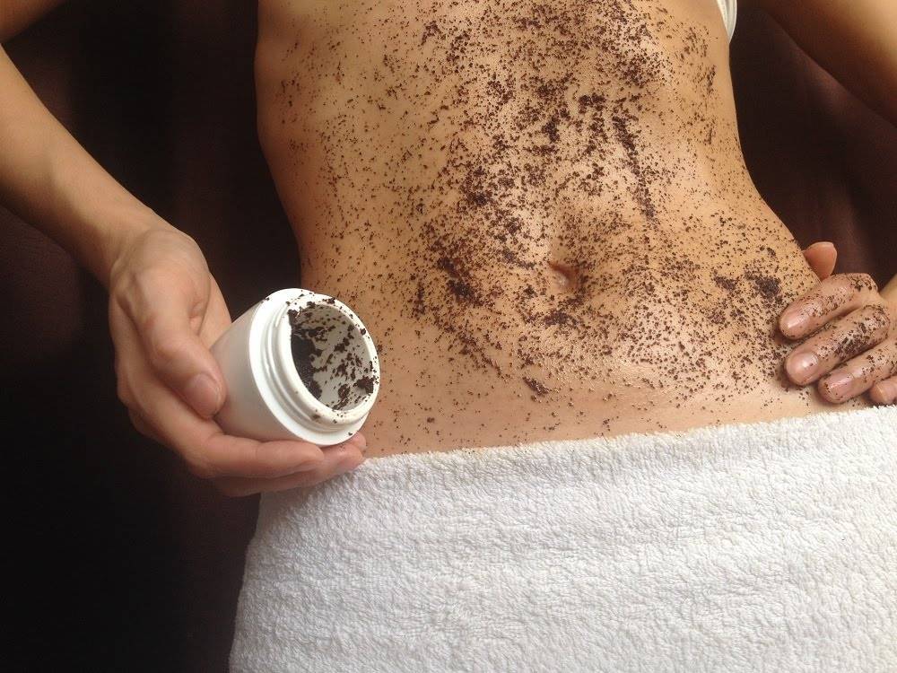 Кофейный скраб против целлюлита и растяжек