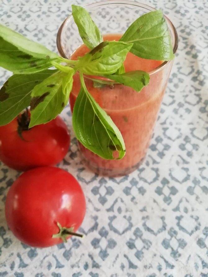 Как приготовить смузи из помидоров в блендере
