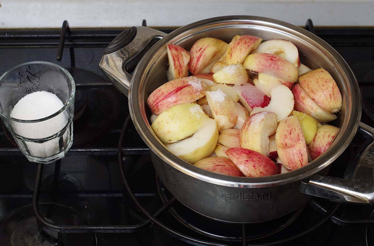 Как сварить компот из яблок в кастрюле. лучшие рецепты с фото