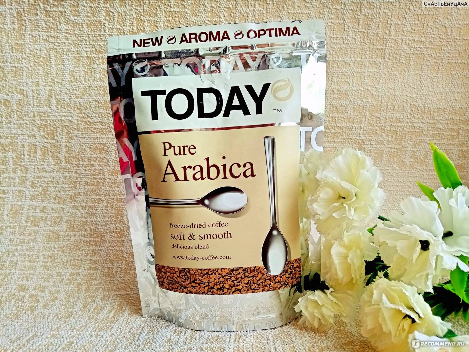 Отзывы кофе today pure arabica » нашемнение - сайт отзывов обо всем