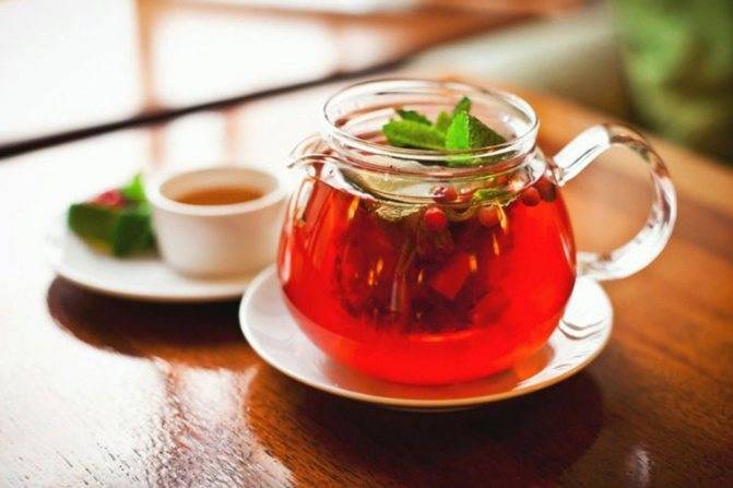 6 рецептов вкуснейшего чая с клюквой