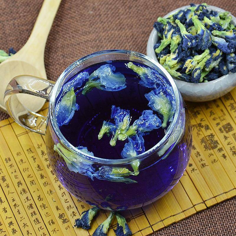 Анчан, тайский синий чай