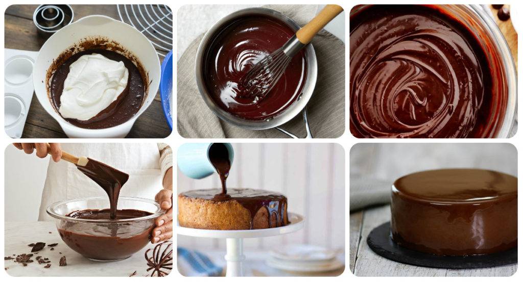 Глазурь для тортов из шоколада и молока: рецепты приготовления шоколадной поливки