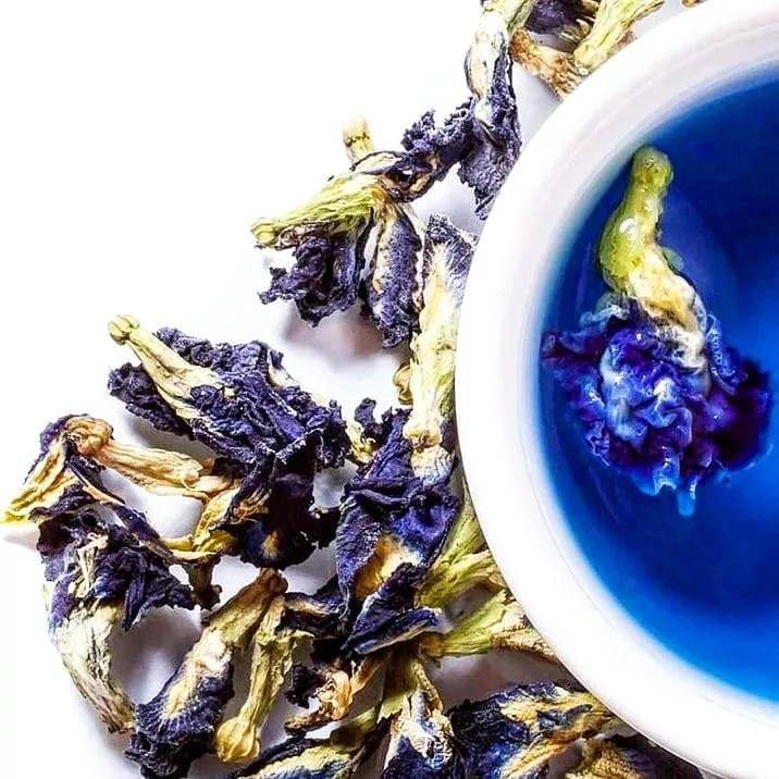 Синий чай анчан