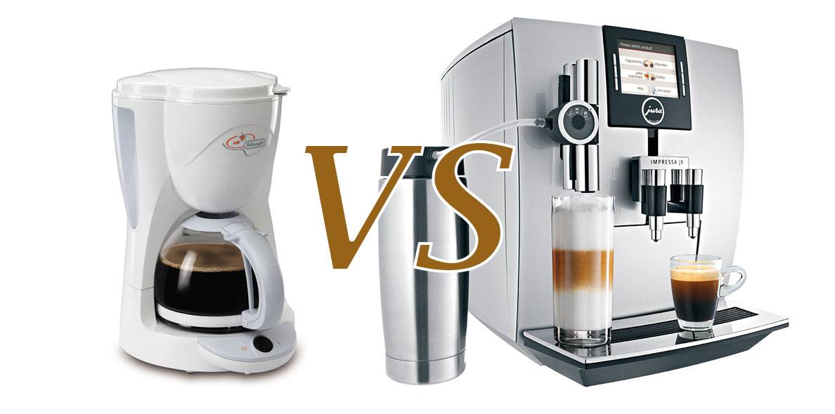 Кофеварка или кофемашина: что лучше для дома и в чем разница