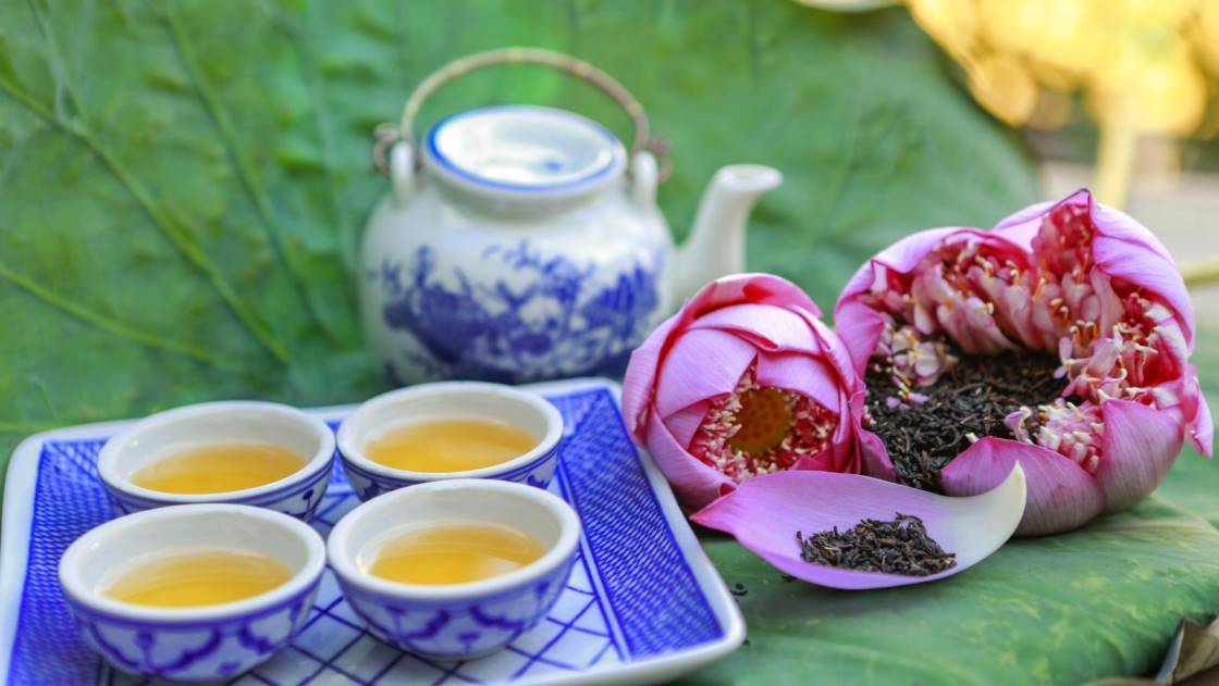 Чай из лотоса: польза и вред, свойства, как заварить