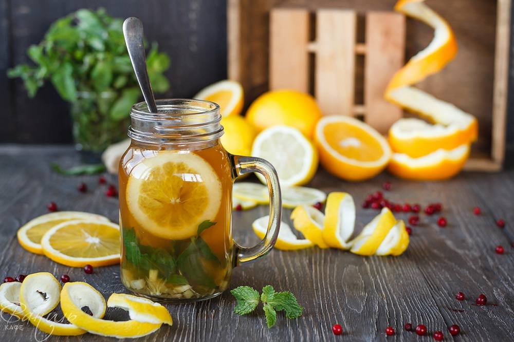 Чай с имбирем и апельсином: лучшие рецепты