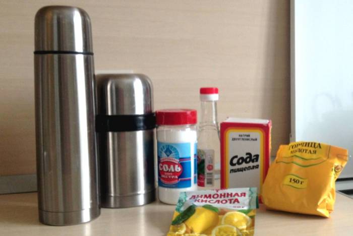 10 способов очистить термос от чайного налета внутри