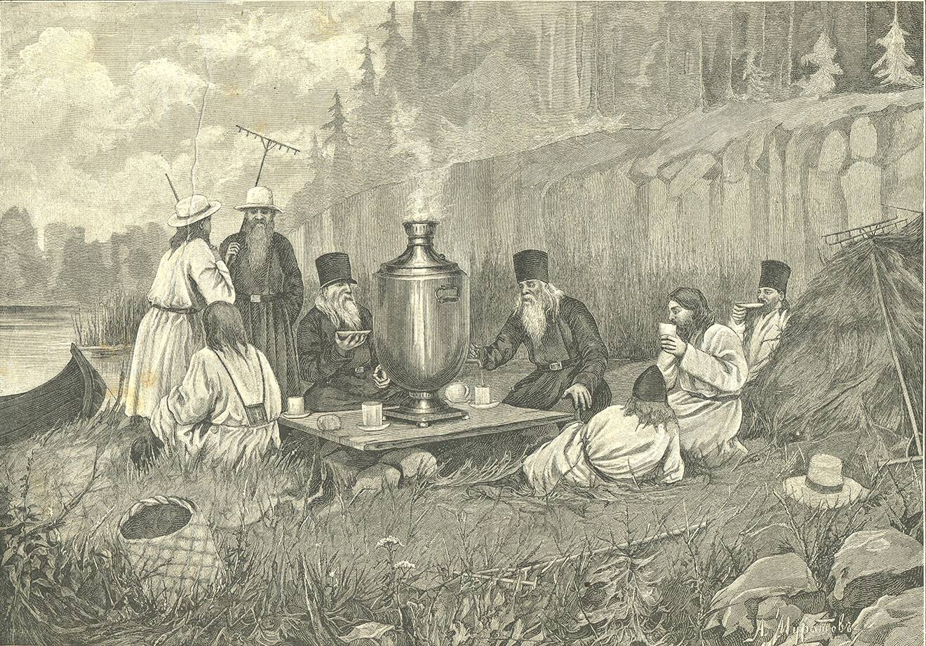 История чая в картинках