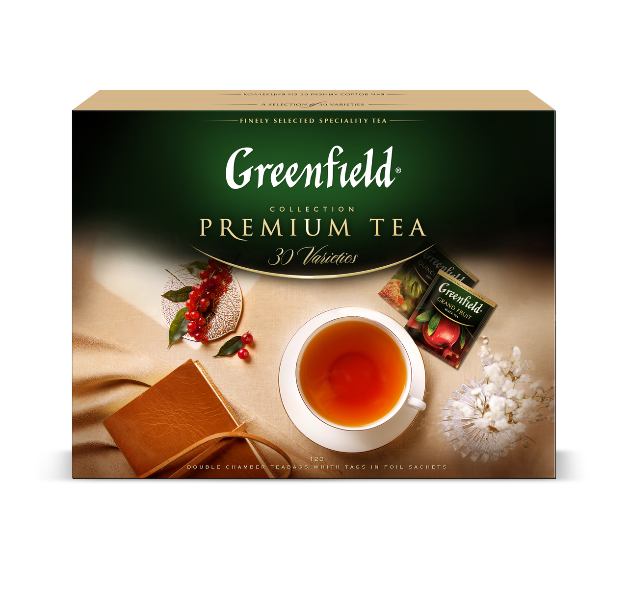 Семейство чая greenfield крепкий, бодрящий и очень вкусный - greenfield чай, для чайника и чашки