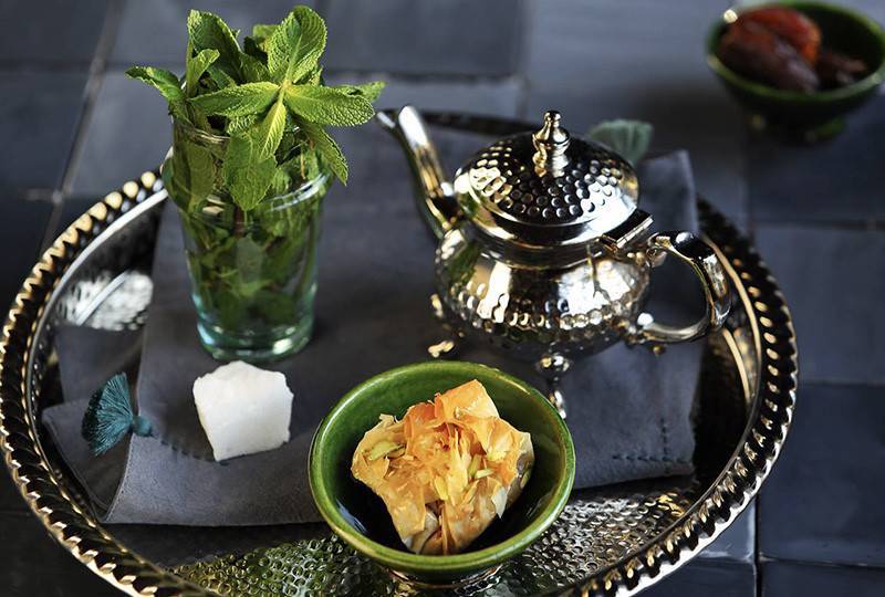 Девчата - арабский (марокканский) мятный чай