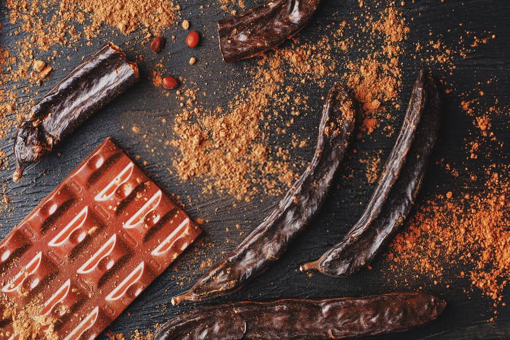 Чай из кэроба (рожкового дерева)