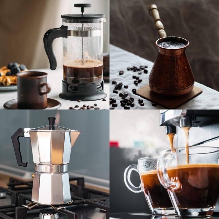 Как заварить кофе без турки