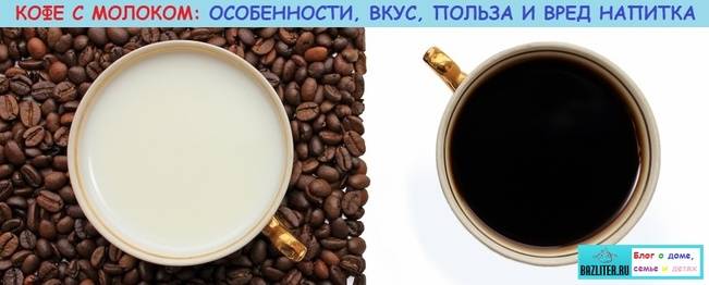 Кофе с молоком: вред или польза для организма