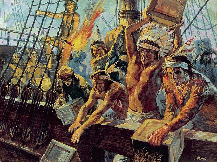 Что такое Бостонское чаепитие 1773 года