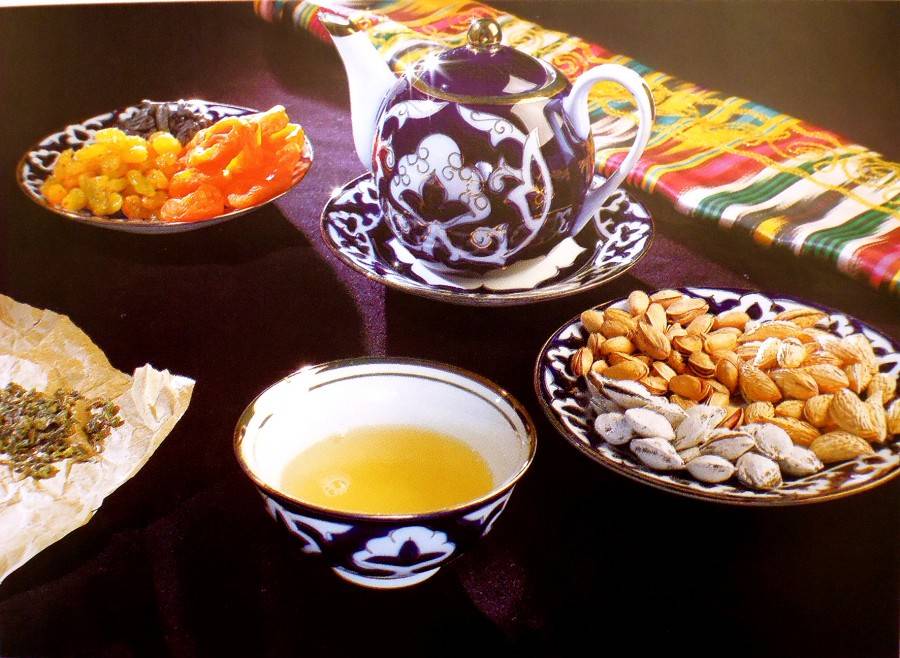 Узбекский чай: виды, традиции чаепития